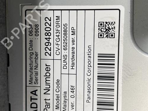 Display monitor OPEL MERIVA B MPV (S10) 1.4 (75) | BP29972458C48