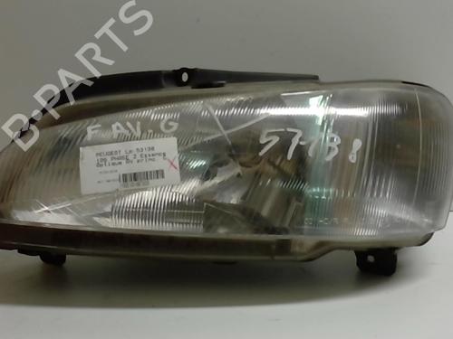 Venstre forlygte PEUGEOT 106 II (1A_, 1C_) 1.1 i (60 hp) 18219238