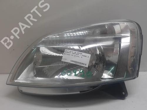 Used Left headlight PEUGEOT PARTNER Box Body/MPV (5_, G_) 1.6 HDi 75 (75 hp) 18214809