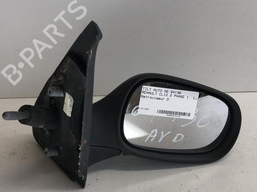 Ryggespeil høyre RENAULT CLIO II (BB_, CB_) 1.2 (BB0A, BB0F, BB10, BB1K, BB28, BB2D, BB2H, CB0A,... (58 hp) 18214006