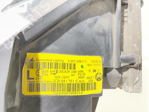 Faro anteriore sinistro Faro anteriore sinistro 39485424 39485424