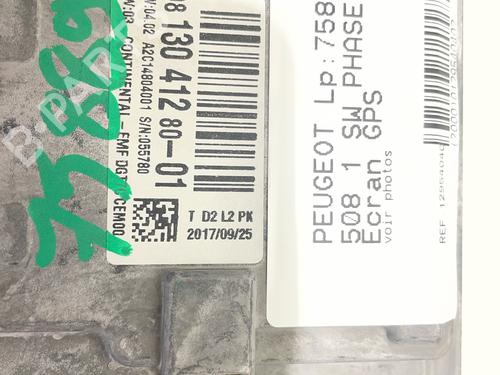 display-monitor-peugeot-508-sw-i-8e_-2010-2011-2012-2013-2014-2015-2016-2017-2018-37419562 main image