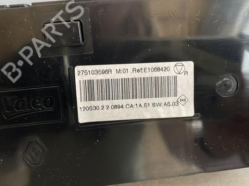 Climate control RENAULT MEGANE III Hatchback (BZ0/1_, B3_) 1.5 dCi (BZ09, BZ0D, BZ1W, BZ29, BZ14) | BP25482054I5 