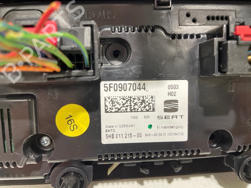 Climate control SEAT LEON (5F1) 1.2 TSI | BP39940067I5 - Image 3