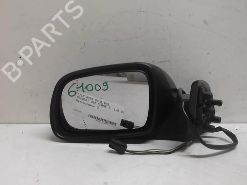 Used Left mirror PEUGEOT 307 (3A/C) 1.6 HDi (90 hp) 18228602