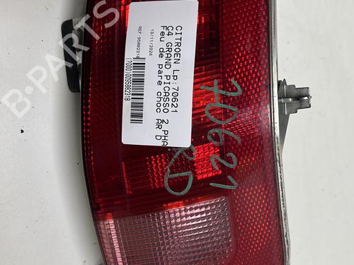 Used Rear bumper right light Rear bumper right light CITROËN C4 Grand Picasso II (DA_, DE_) 2.0 BlueHDi 150 (150 hp) 21185655 21185655
