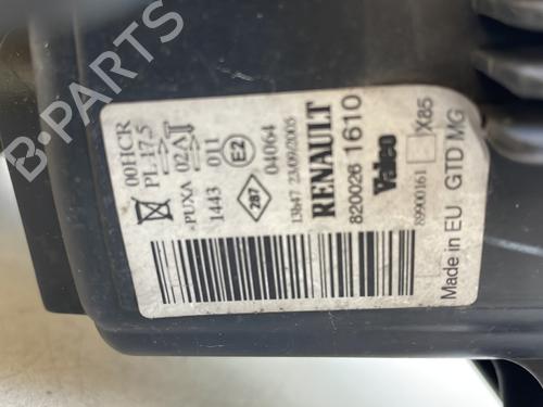 Left headlight RENAULT CLIO III (BR0/1, CR0/1) 1.4 16V | BP24057007C28 
