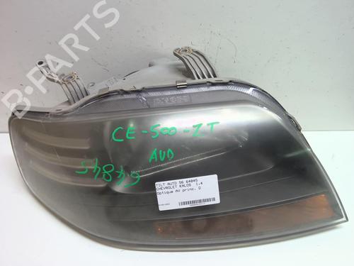 Right headlight CHEVROLET AVEO / KALOS Hatchback (T200) 1.4 16V | BP18223856C29 