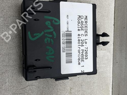 Elektronisk modul MERCEDES-BENZ C-CLASS (W204) C 200 CDI (204.001) (136 hp) 27166662