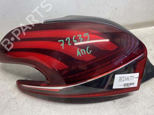 Used Left taillight PEUGEOT 208 I (CA_, CC_) 1.2 THP 110 (110 hp) 27376297