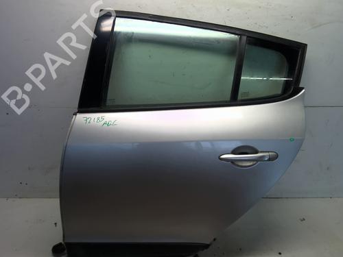 Dør venstre bak RENAULT MEGANE III Hatchback (BZ0/1_, B3_) 1.5 dCi (BZ0C) (90 hp) 23904966