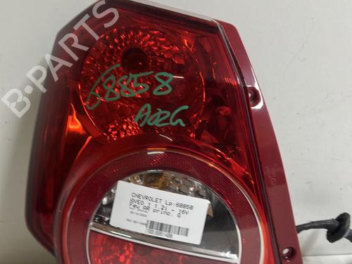 Used Left taillight CHEVROLET AVEO / KALOS Hatchback (T250, T255) 1.2 LPG (84 hp) 20703748