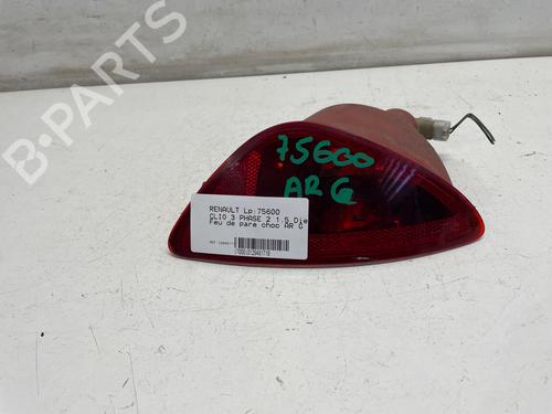 Venstre baglygte kofanger Venstre baglygte kofanger RENAULT CLIO III (BR0/1, CR0/1) [2005-2014] 37451686 37451686