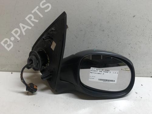 Right mirror PEUGEOT 206 Hatchback (2A/C) 1.4 HDi eco 70 | BP18230683C27