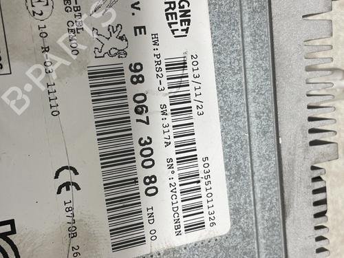 Radio PEUGEOT 208 I (CA_, CC_) 1.4 HDi | BP29625019E6 