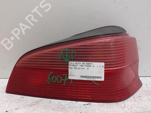 Used Right taillight PEUGEOT 106 II (1A_, 1C_) 1.1 i (60 hp) 18228762