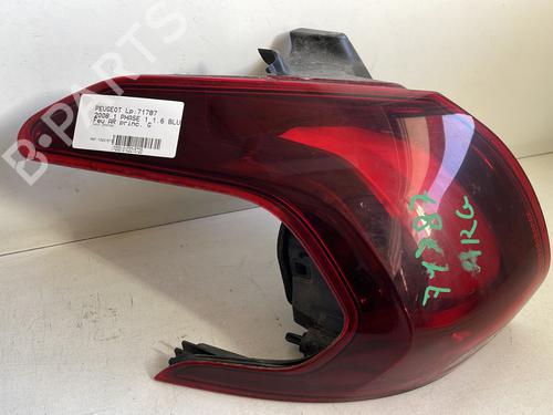 Used Left taillight PEUGEOT 2008 I (CU_) 1.6 BlueHDi 100 (100 hp) 24057000