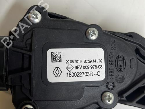 Pedal DACIA SANDERO II 1.0 SCe 75 (B8JC, B8JD, B8NC) | BP20173477I4 