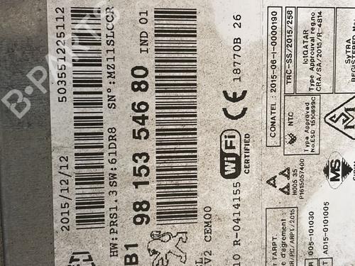 Bilradio CITROËN C3 II (SC_) 1.6 BlueHDi 100 | BP26581245E6 