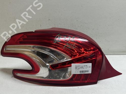 Used Left taillight PEUGEOT 208 I (CA_, CC_) 1.6 HDi (92 hp) 18226245