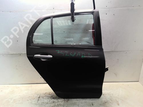 Dør højre bagtil TOYOTA YARIS (_P9_) 1.4 D-4D (NLP90_, NLP90R) (90 hp) 30940032