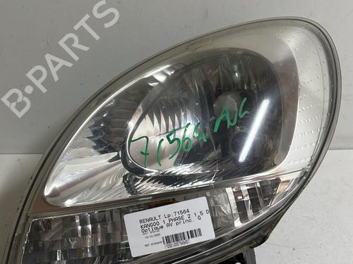 Used Left headlight RENAULT KANGOO Express (FC0/1_) 1.5 dCi (FC07, FC1R) (65 hp) 22306452
