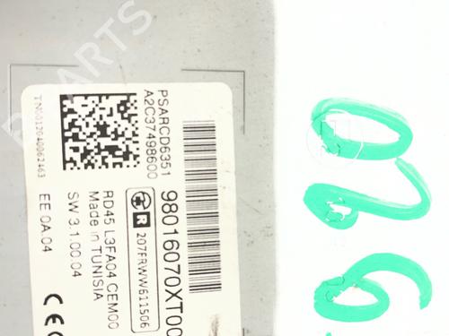 Radio CITROËN C3 II (SC_) 1.4 HDi 70 (SC8HZC, SC8HR0, SC8HP4) | BP38681181E6 - Image 3