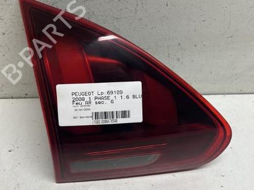 Used Left tailgate light PEUGEOT 2008 I (CU_) 1.6 BlueHDi 75 (75 hp) 18225799