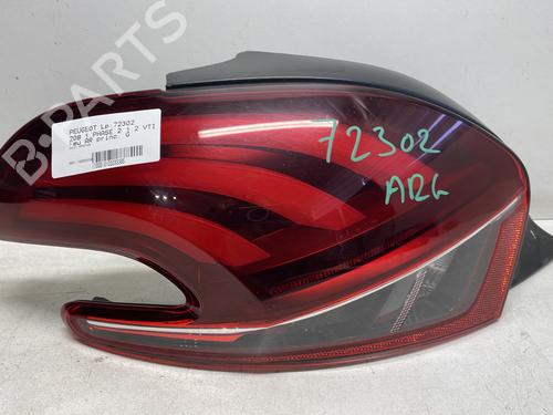 Used Left taillight PEUGEOT 208 I (CA_, CC_) 1.2 VTI 82 (82 hp) 24401602