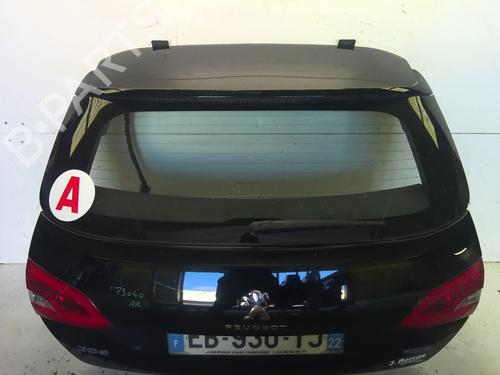 Used Tailgate PEUGEOT 308 SW II (LC_, LJ_, LR_, LX_, L4_) 1.6 BlueHDi 120 (120 hp) 27637663