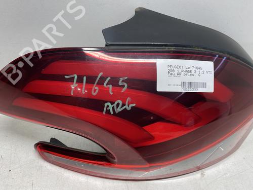 Left taillight PEUGEOT 208 I (CA_, CC_) 1.2 VTI 82 | BP23762593C34 
