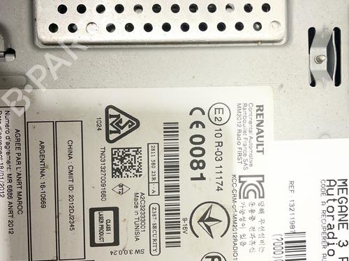Used Radio Radio 38790031 38790031