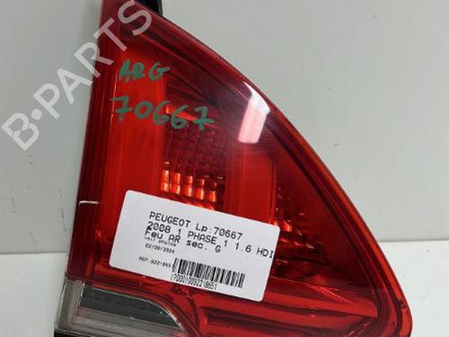 Used Left tailgate light PEUGEOT 2008 I (CU_) 1.6 HDi (92 hp) 19480781