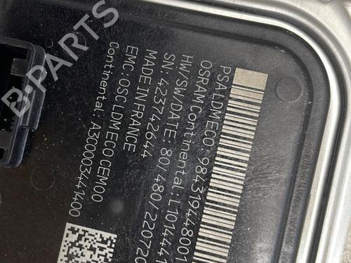 Used Electronic module PEUGEOT 308 III (FB_, FH_, FP_, F3_, FM_) BlueHDi 130 (FBYHZL, FBYHZT) (131 hp) 27637726