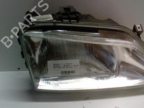 Used Right headlight RENAULT MEGANE I (BA0/1_) 1.9 D Eco (BA0A, BA0U, BA0R) (64 hp) 18229362
