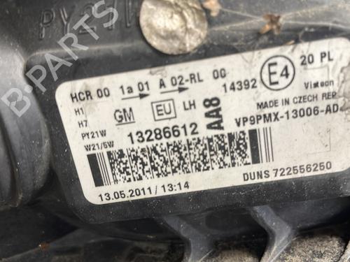 Left headlight OPEL MERIVA B MPV (S10) 1.3 CDTI (75) | BP29611745C28  - Image 5