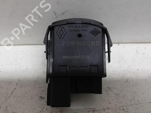Used Headlight switch Headlight switch RENAULT MEGANE III Hatchback (BZ0/1_, B3_) 1.5 dCi (BZ0C) (90 hp) 18225197 18225197