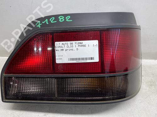 Used Right taillight RENAULT CLIO I (B/C57_, 5/357_) 1.1 (46 hp) 25844629
