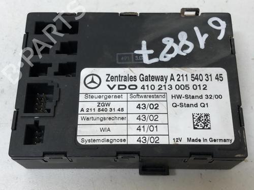 Used Electronic module Electronic module MERCEDES-BENZ E-CLASS (W211) E 220 CDI (211.006) (150 hp) 18218035 18218035