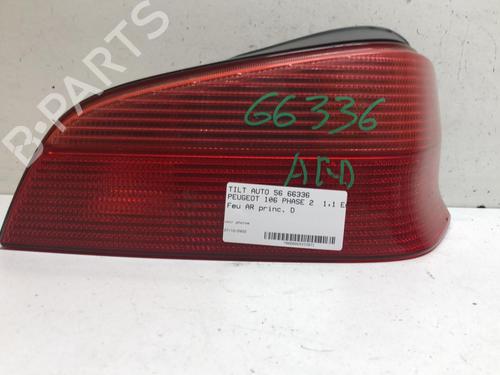 Used Right taillight PEUGEOT 106 II (1A_, 1C_) 1.1 i (60 hp) 18227008