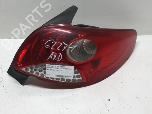 Used Right taillight PEUGEOT 206+ (2L_, 2M_) 1.1 (60 hp) 18228175