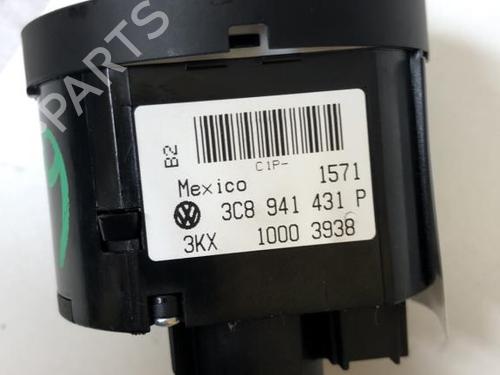 Used Headlight switch Headlight switch VW TIGUAN (5N_) 2.0 TDI (110 hp) 18228594 18228594
