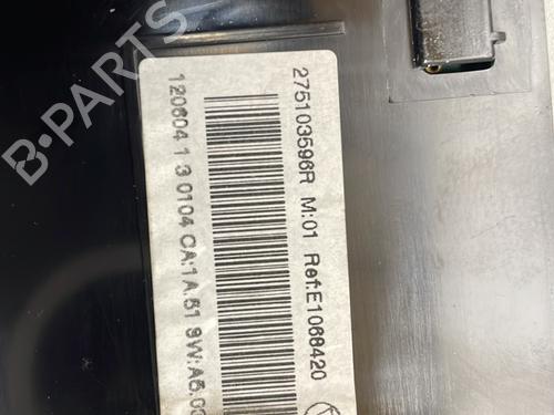 Climate control RENAULT MEGANE III Hatchback (BZ0/1_, B3_) 1.5 dCi (BZ0C) | BP30408895I5