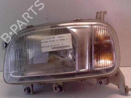 Venstre forlygte NISSAN MICRA II (K11) 1.3 i 16V (HK11) (75 hp) 18215651