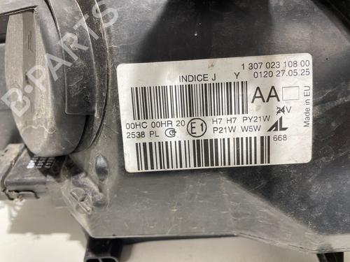 Left headlight RENAULT MEGANE III Hatchback (BZ0/1_, B3_) 1.5 dCi (BZ0C) | BP38099094C28 - Image 3