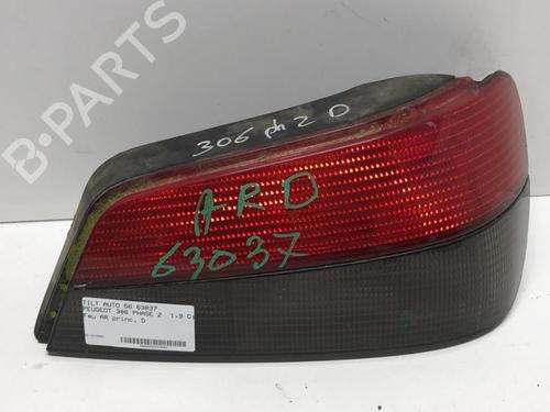 Used Right taillight Right taillight PEUGEOT 306 Hatchback (7A, 7C, N3, N5) 1.9 D (68 hp) 18214132 18214132