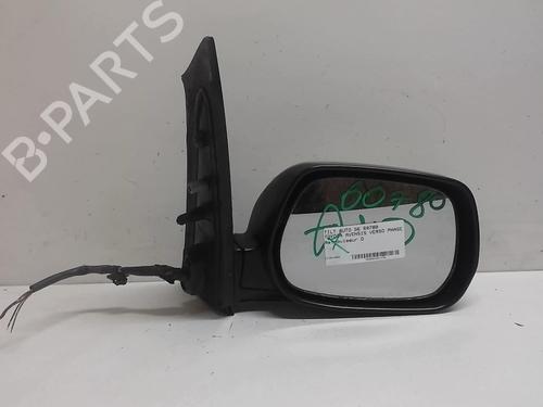 Used Right mirror TOYOTA AVENSIS VERSO (_M2_) 2.0 D (CLM20_, CLM20R) (116 hp) 18208894