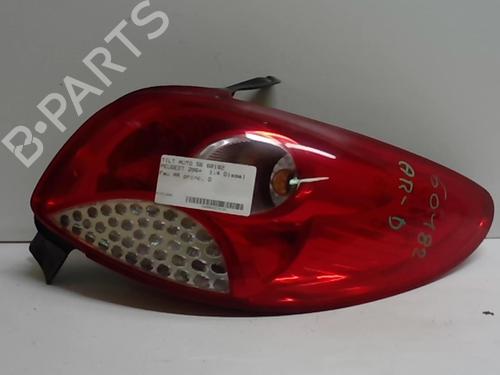 Used Right taillight PEUGEOT 206+ (2L_, 2M_) 1.4 HDi eco 70 (68 hp) 18214994