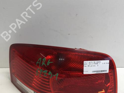 Used Left taillight AUDI A3 (8P1) 1.9 TDI (105 hp) 18214169