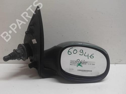 Right mirror PEUGEOT 206 SW (2E/K) 1.4 | BP18228424C27 